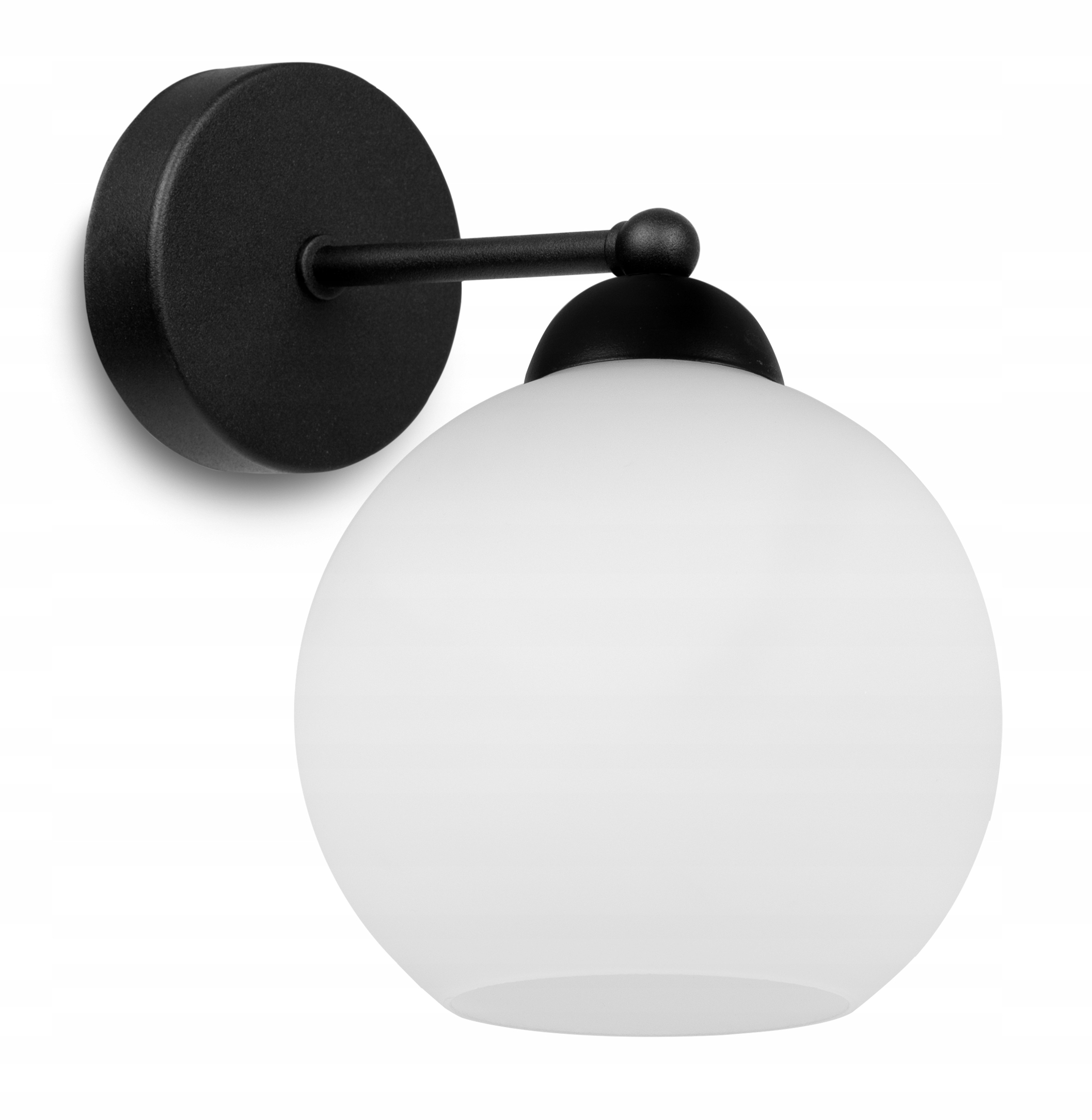 

Klasyczna Lampa Kinkiet Szklany Klosz