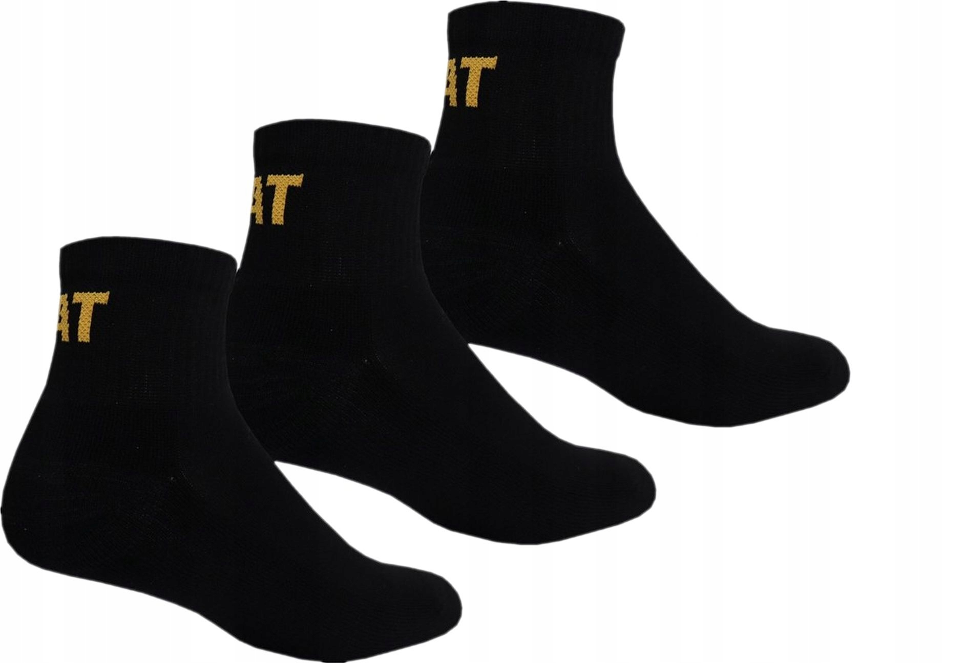 3szt Caterpillar CAT skarpety robocze 47-50 czarne