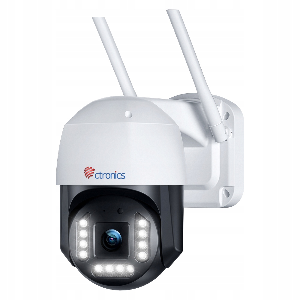 CTRONICS Kamera Zewnętrzna 4K 8MP WiFi PTZ IP z Detekcją Ruchu i IP66 — miniatura 10
