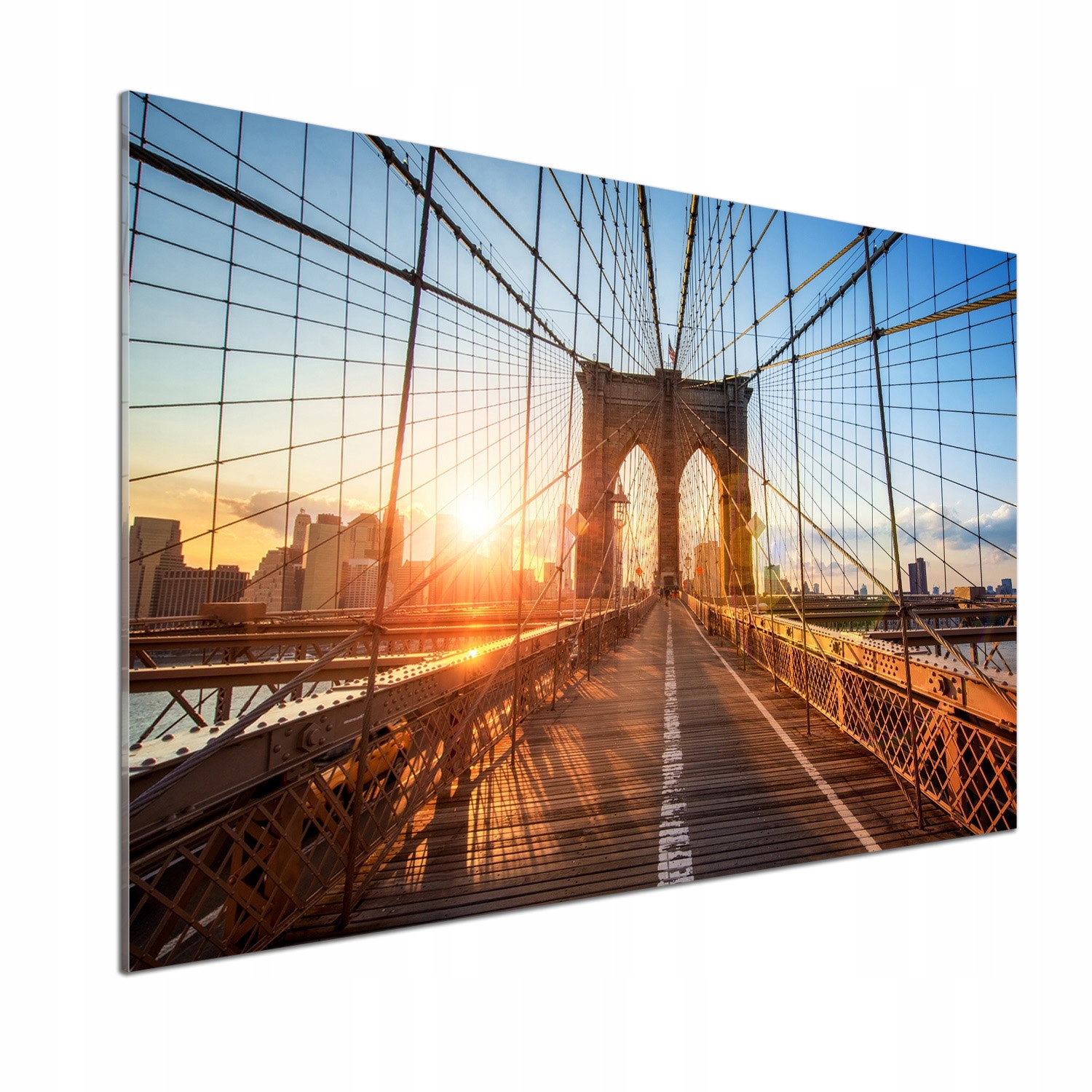 Kuchyňský panel Brooklynský most 100 x 70 cm Lepidlo