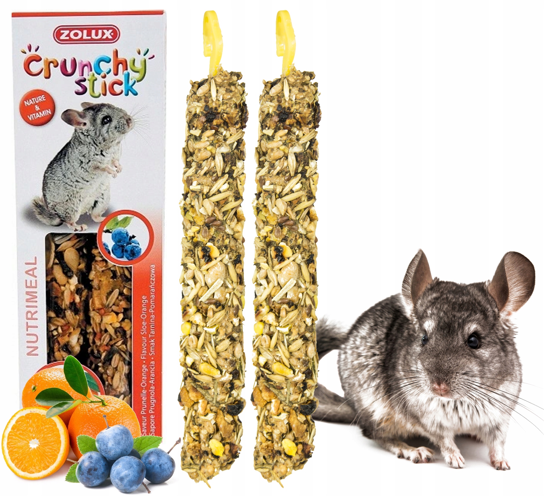 KOLBA KARMA POKARM DLA GRYZONI SZYNSZYLA 115G