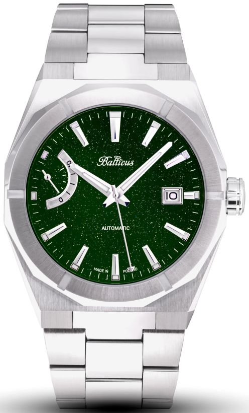Polský Limitované Pánské Hodinky Stardust Aventurine Balticus Sada