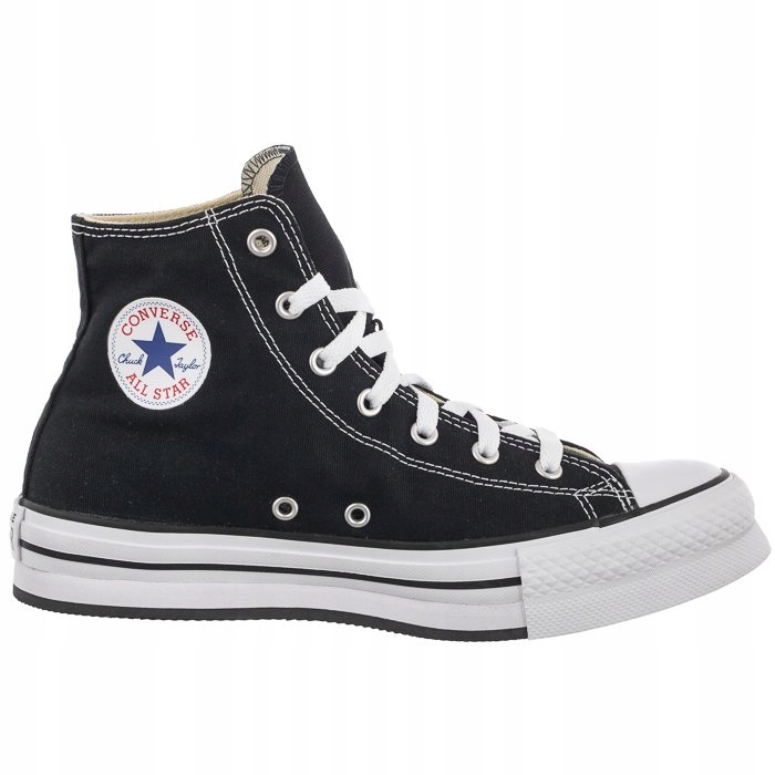Buty Trampki Damskie Converse All Star Eva Lift 272855C Czarne Wysokość obcasa/platformy 3.5 cm