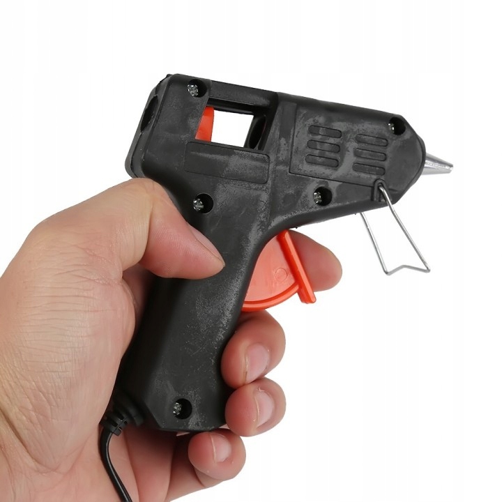 GLUE GUN PISTOLET DO KLEJU NA GORĄCO 20 W + KLEJ ! Marka inna