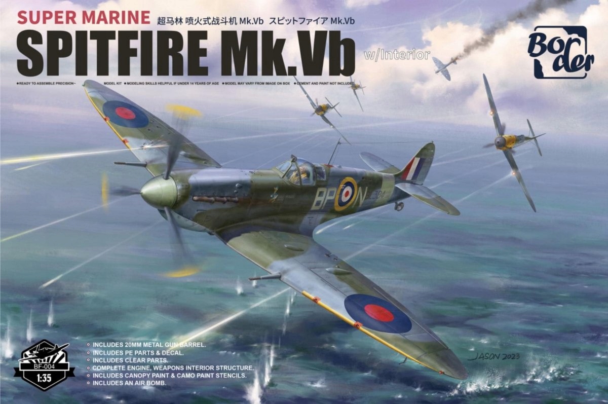 Spitfire Mk.Vb Border Model BF-004 měřítko 1/35