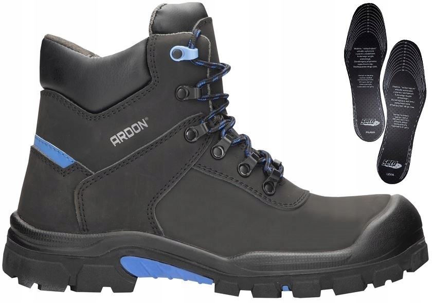 Pracovní boty Ochranné boty Ardon Rover S3 uhlíkové vložky BONUS|vel.45