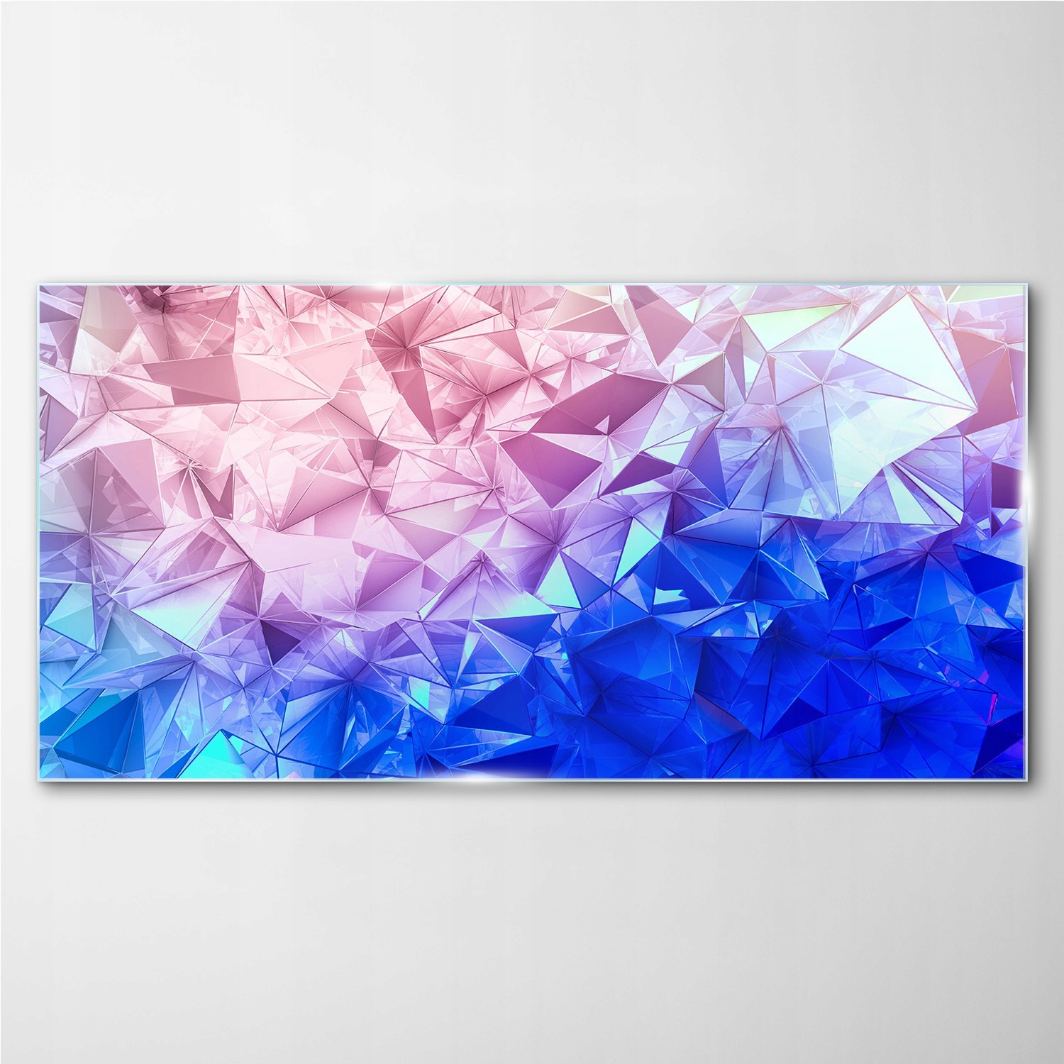

Foto obraz szklany na ścianę Geometria 100x50 cm