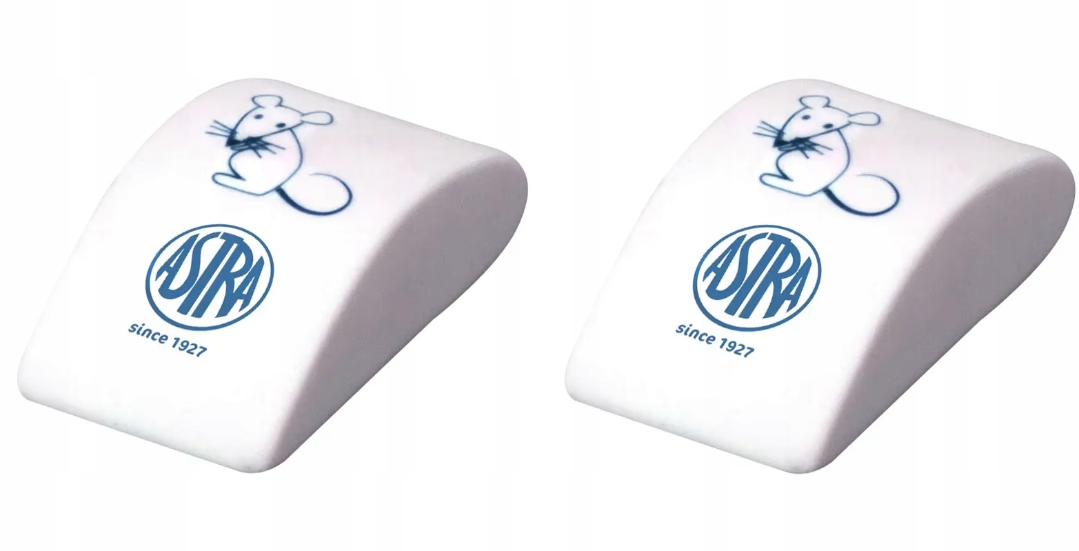 Astra GUMKA DO MAZANIA do ścierania Myszka x 2 sztuki