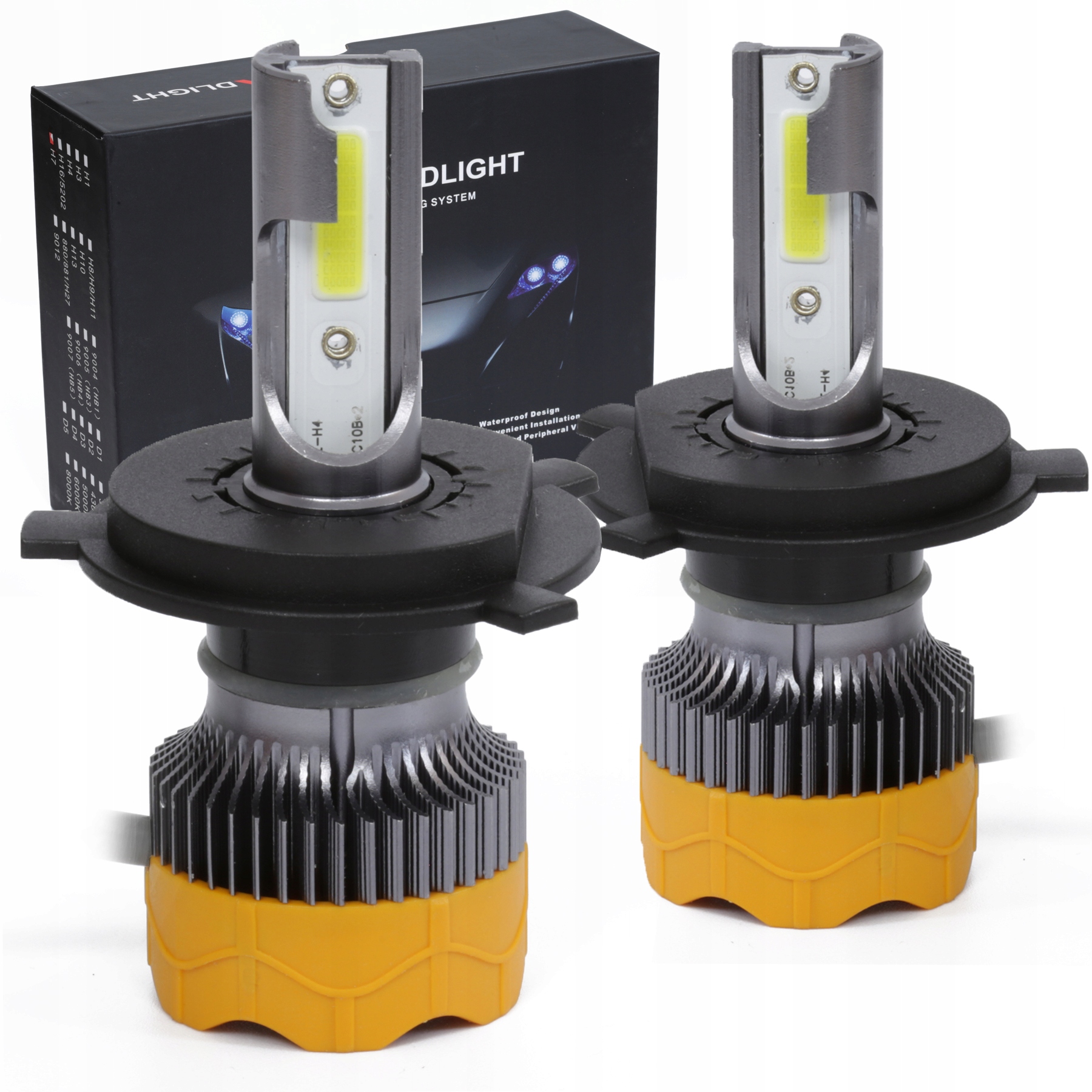 

Żarówki Led H4 N8 80W Dob 12V 24V Zestaw 20000 lm