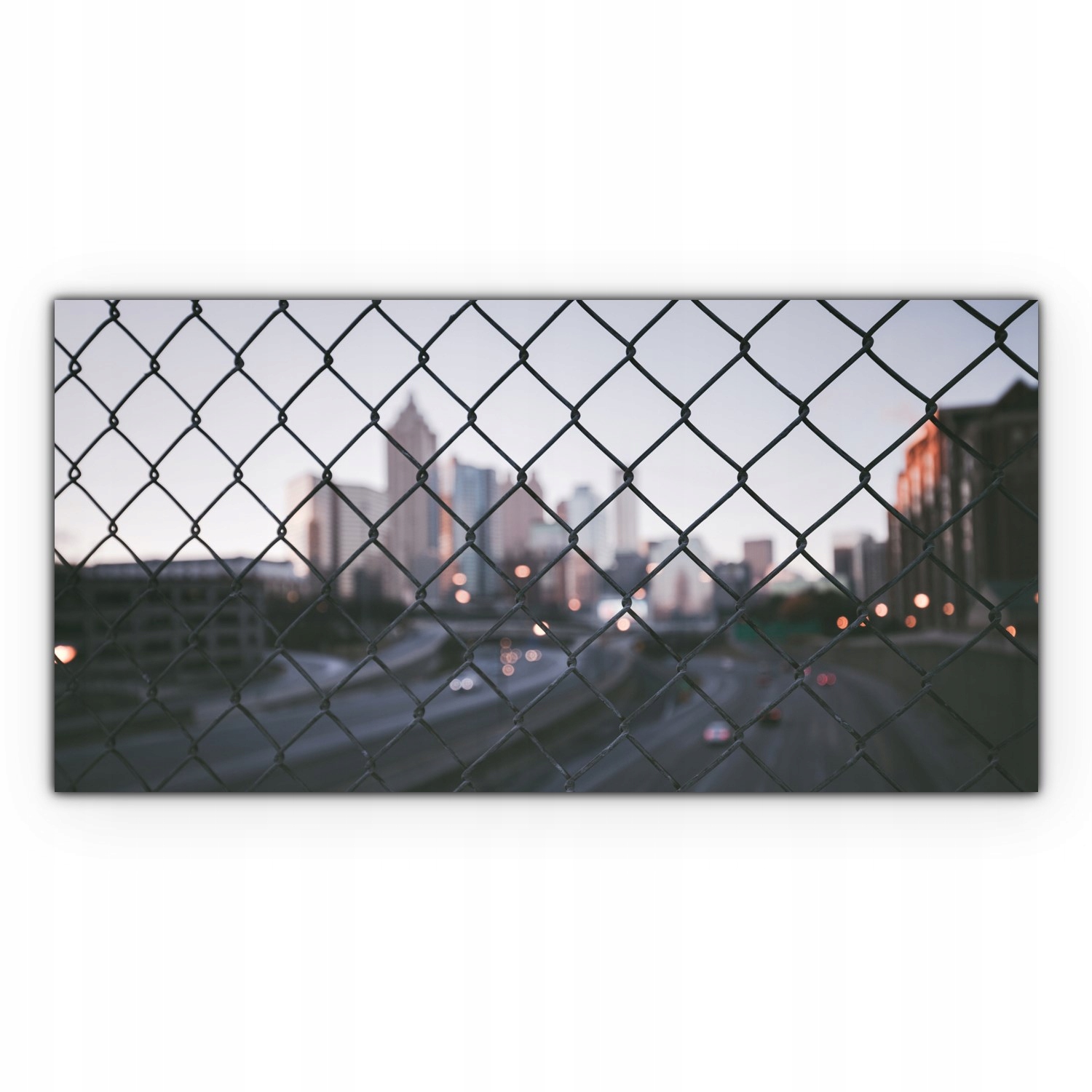 

Canvas do sypialni 140x70 Miasto Atlanta Budynki