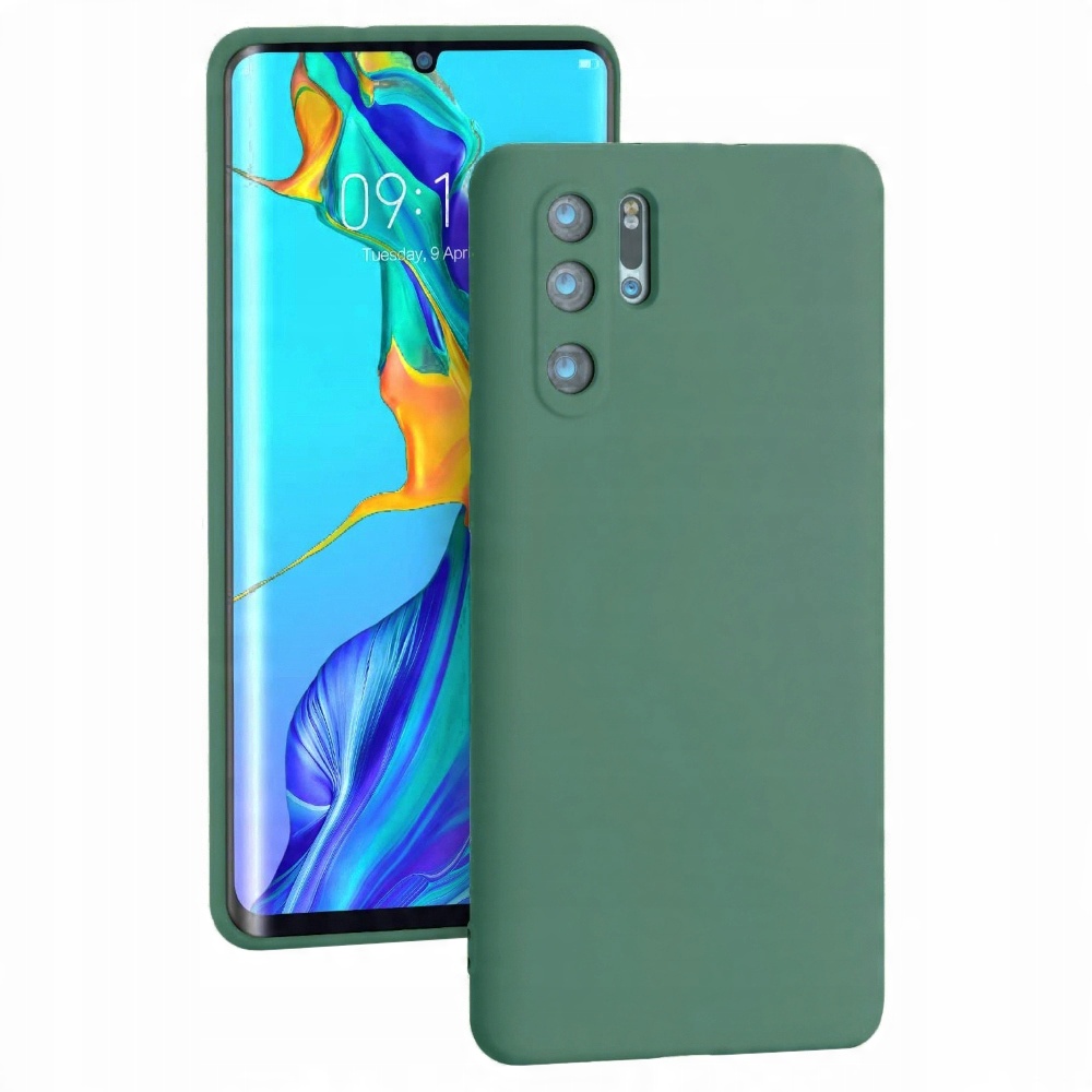 

Etui Zielone Liquid Case do Huawei P30 Pro