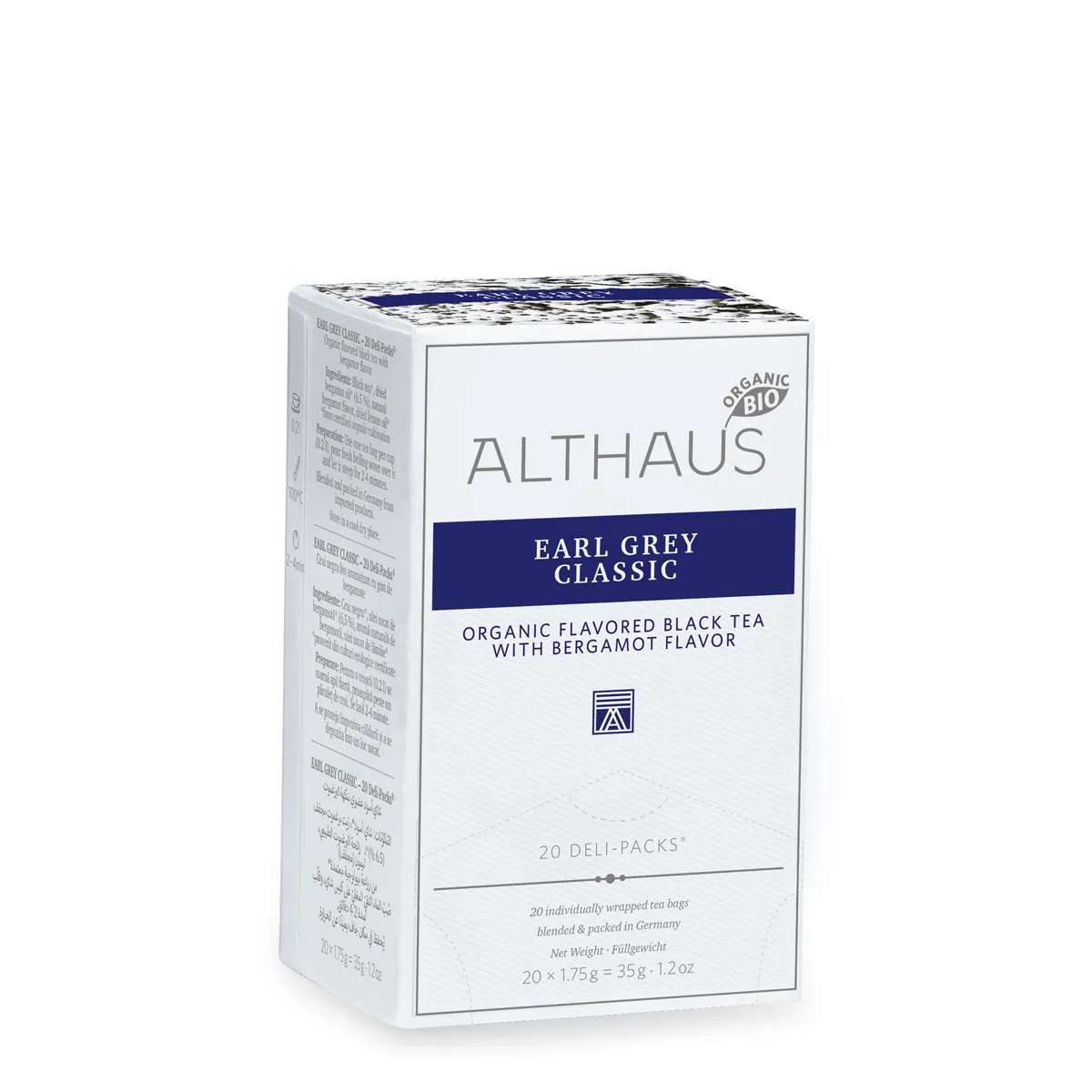 Althaus Earl Grey Classic Deli Pack – 20 sáčků
