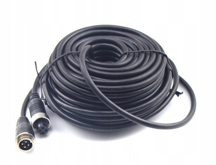 Przewód Kabel do kamery cofania Monitora 4pin 10m |b