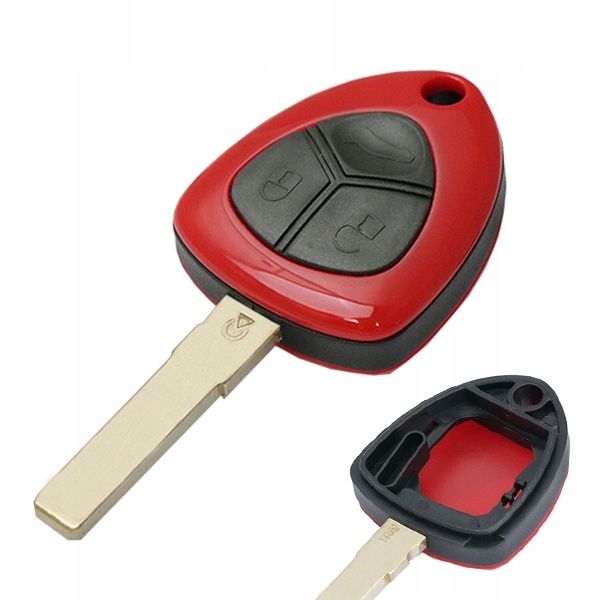 Klíček Ferrari Dálkové Ovládání Klíč Surový 3 Tlačítka SIP22 Vysoká Kvalita