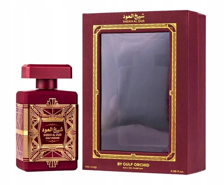Gulf Orchid Sheikh Al Oud Red 100 ML Parfémovaná Voda Unisex Pro Ženy