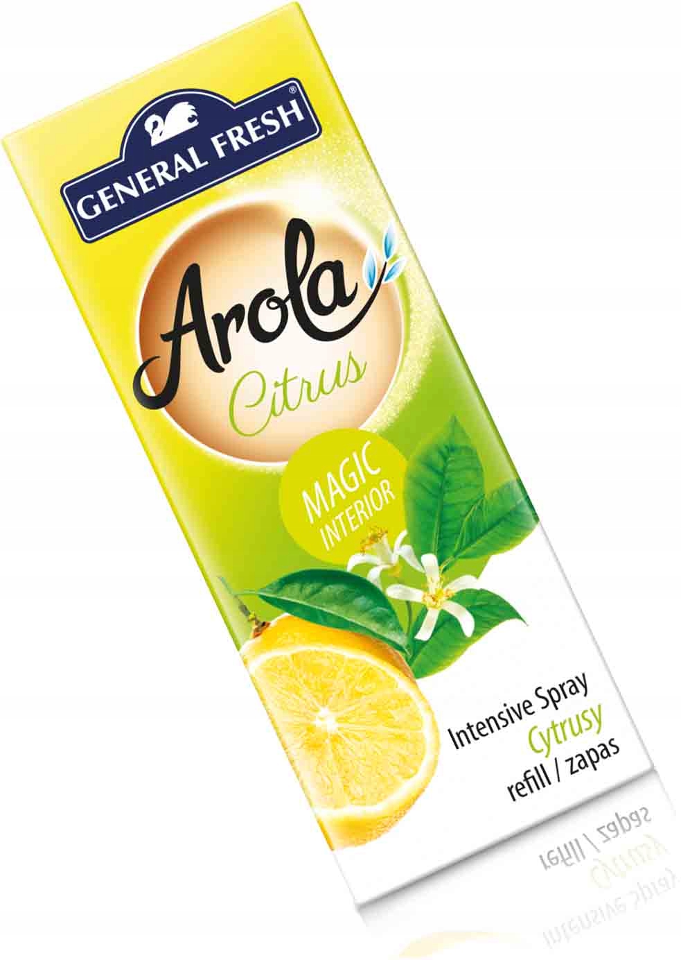 

General Odświeżacz Szyszka Zapas 40 ML Cytryna