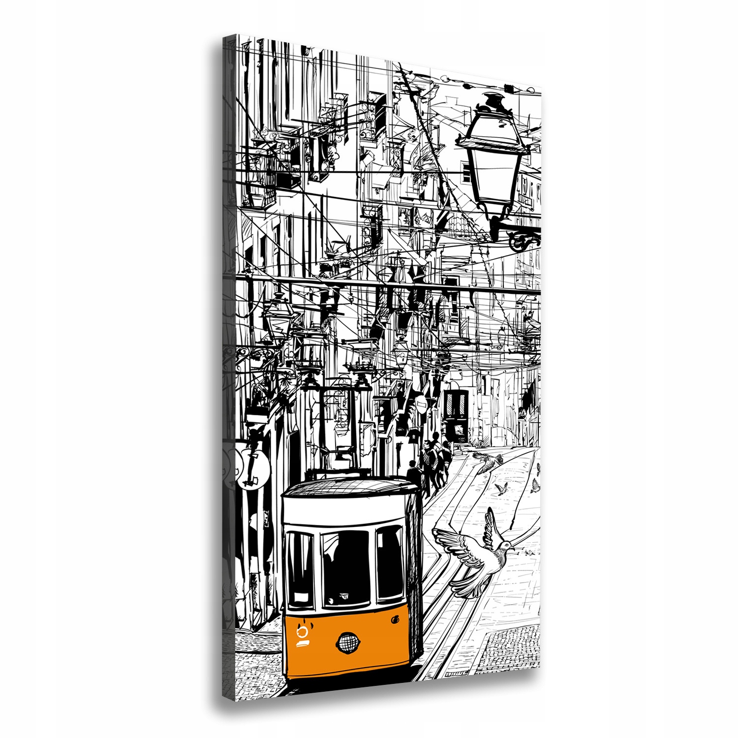 

Foto obraz na płótnie Tramwaj w Lizbonie 50x100 cm
