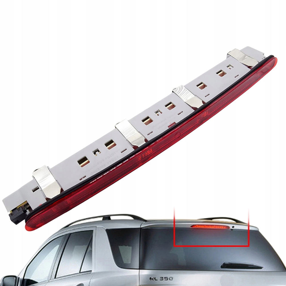 Mercedes-Benz třídy M W164 Třetí brzdové Led světlo, červené