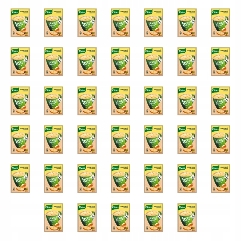 Knorr Gorący Kubek Krem z Kury z grzankami 16g X40