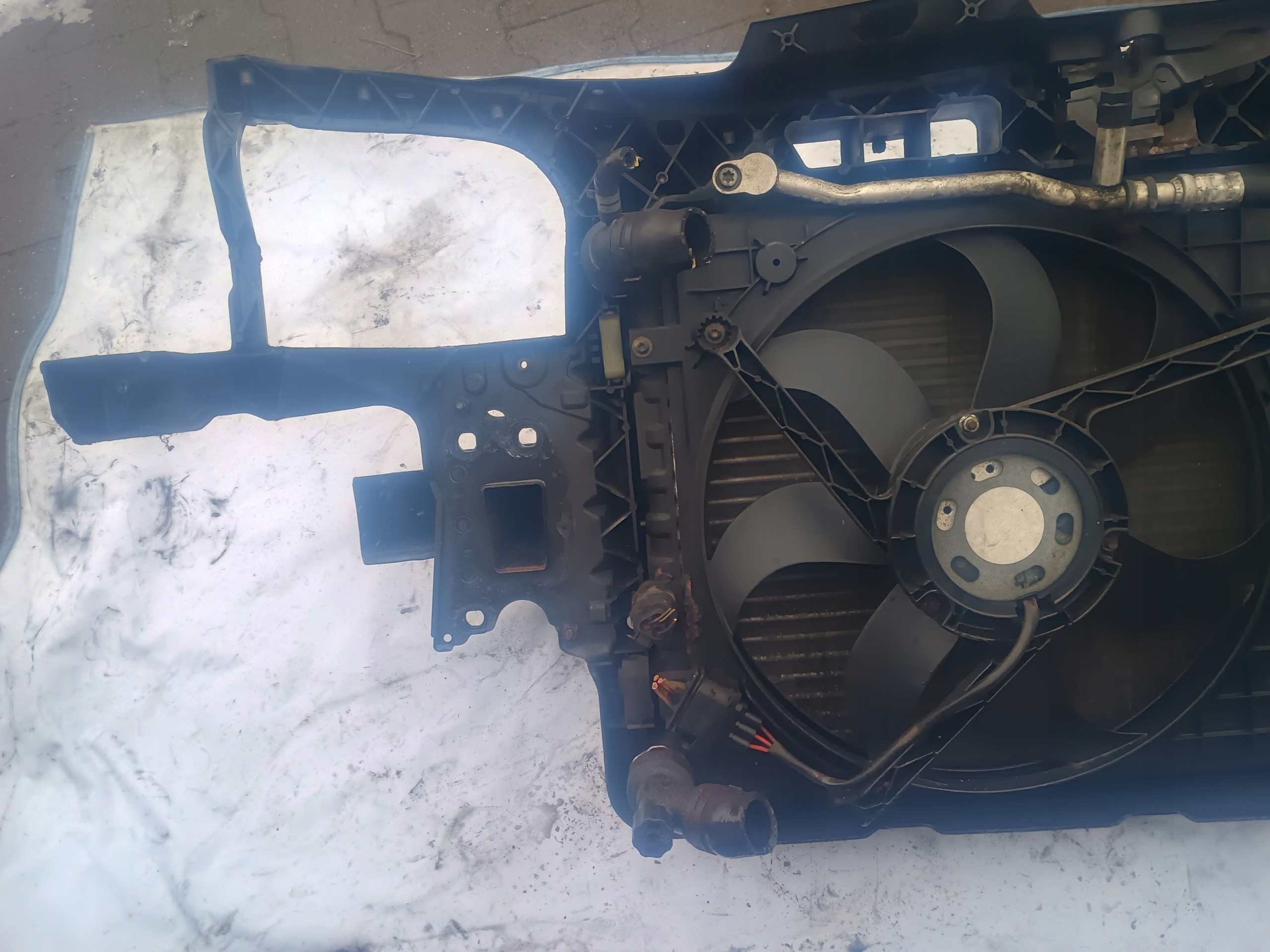 support panel for radiators radiator SEAT IBIZA III 1.4 B