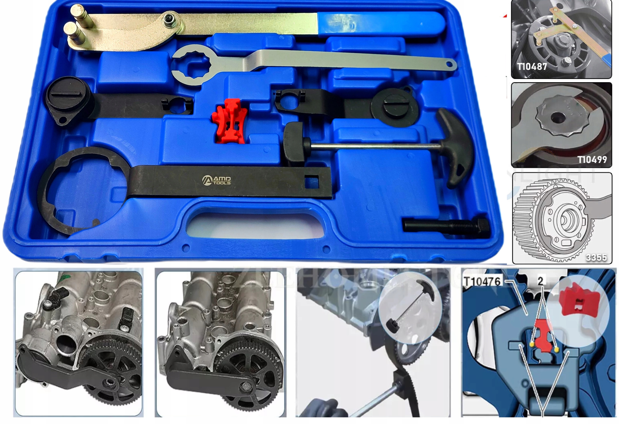 Blokada Rozrządu Vw Touran Tiguan Caddy Golf 6 7 1.0 1.2 1.4 1.6 Tsi Tfsi