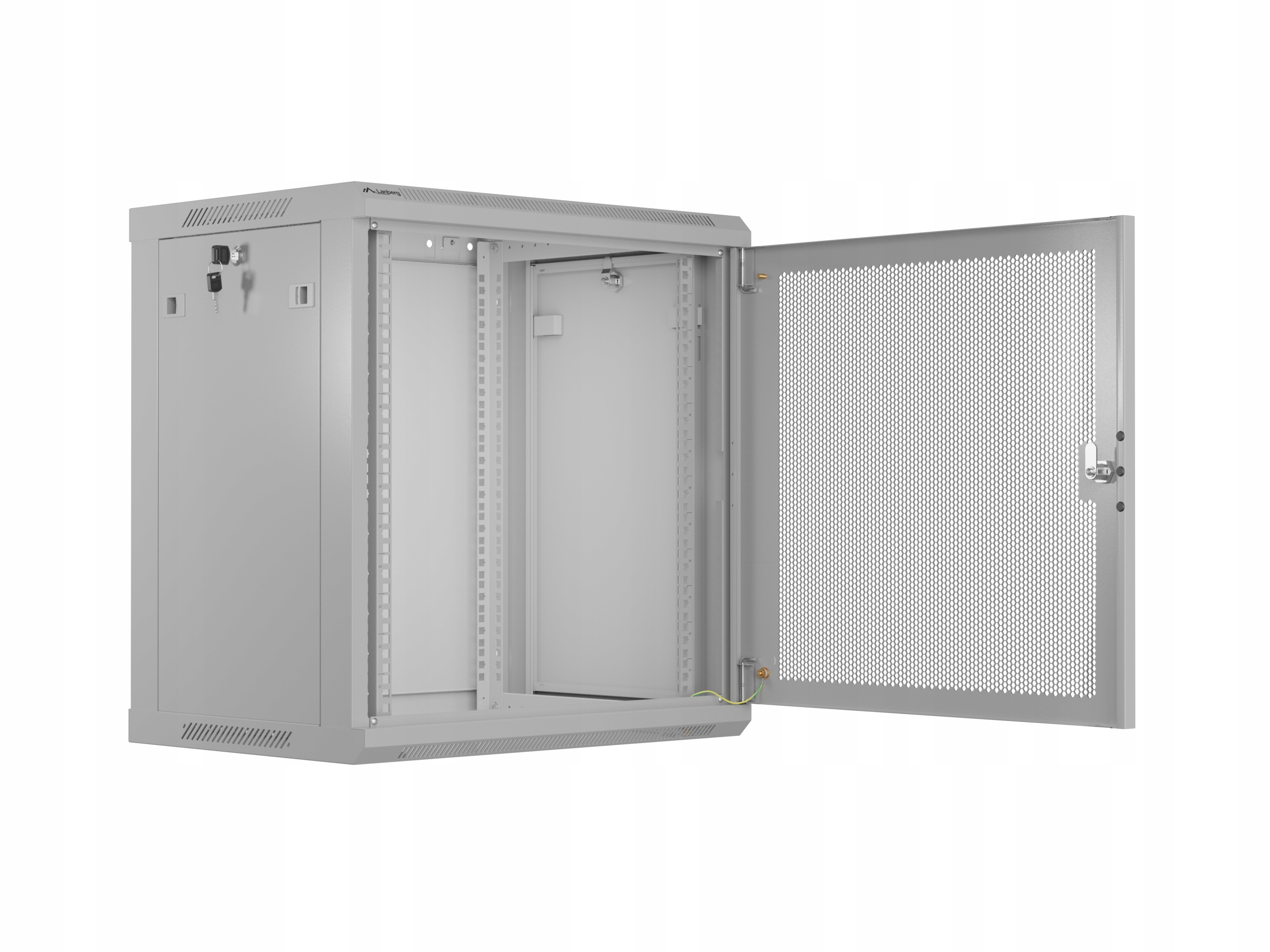 Szafa Instalacyjna Rack Wisząca Lanberg 19'' 12U 600x450 Szara WF016412-23S