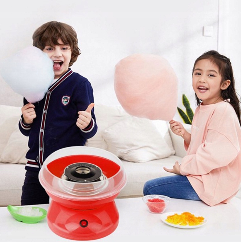 MASZYNA MASZYNKA WATY CUKROWEJ DOMOWA WATA CUKROWA PATYCZKI MAŁA MINI WATA Marka inna