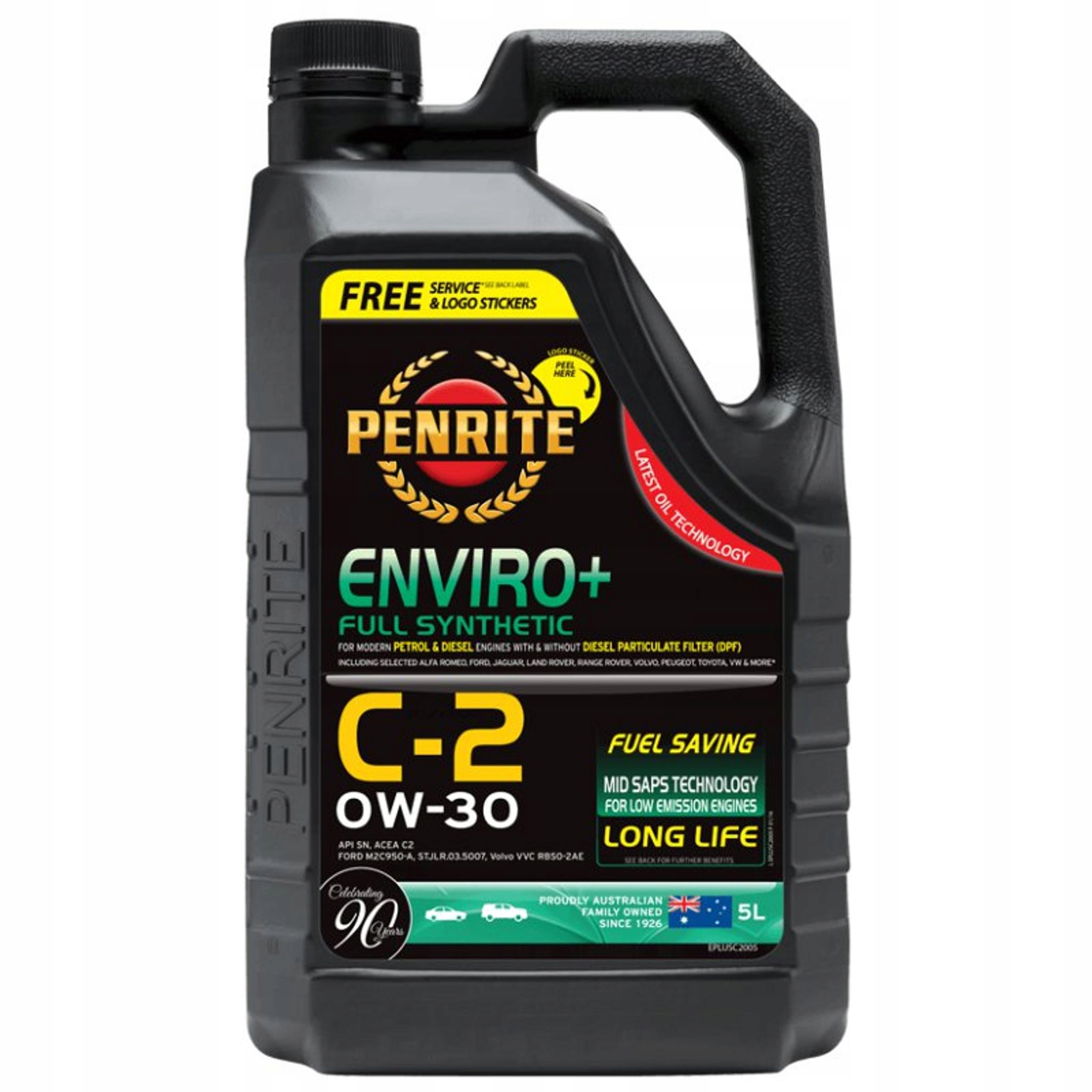 PENRITE 0W30 ENVIRO + C2 5L