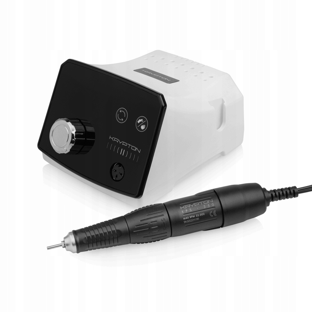 Frezarka do paznokci Krypton II XPS-350 70W 35000 obr. biało-czarna