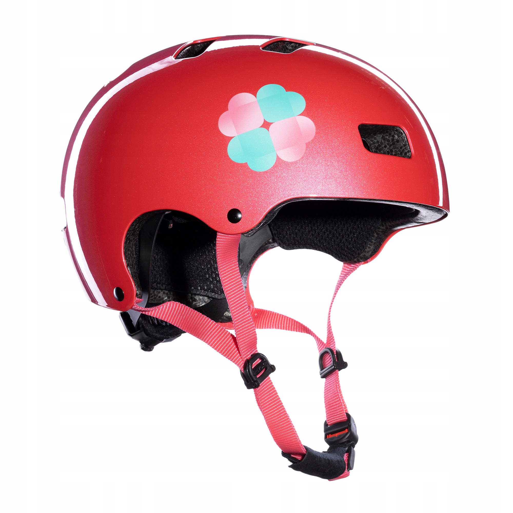 Dětská cyklistická přilba Uvex Kid 3 růžová 55-58 cm