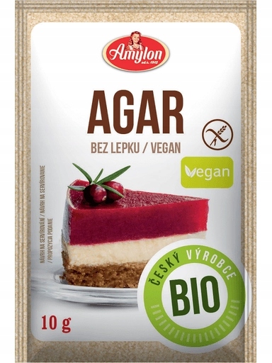 Levně 6 x Amylon Agar bezlepkový agar Bio 10 g