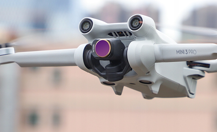 Zestaw filtrów ND8/16 CPL Sunnylife DJI MINI 3 PRO Średnica Pozostałe