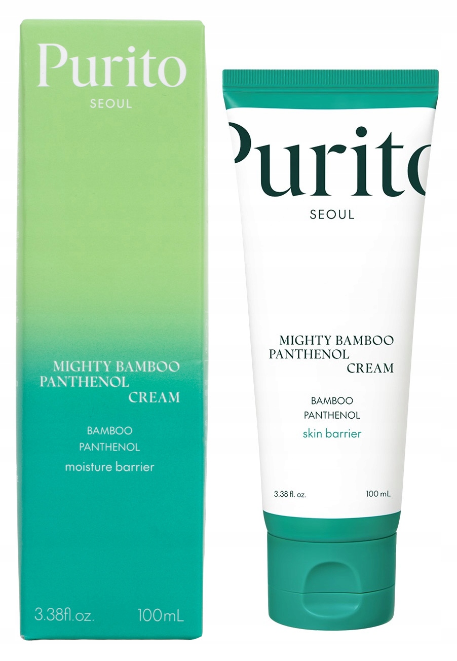 Purito Mighty Bamboo Panthenol Cream Zklidňující krém s panthenolem 100 ml