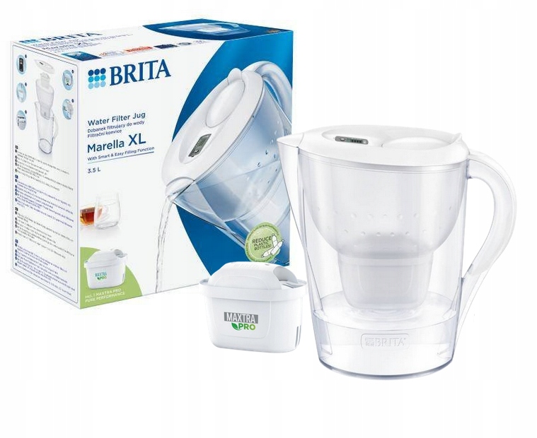 Dzbanek filtrujący Brita Marella XL Biały 1 wkład Pro Pure Performance