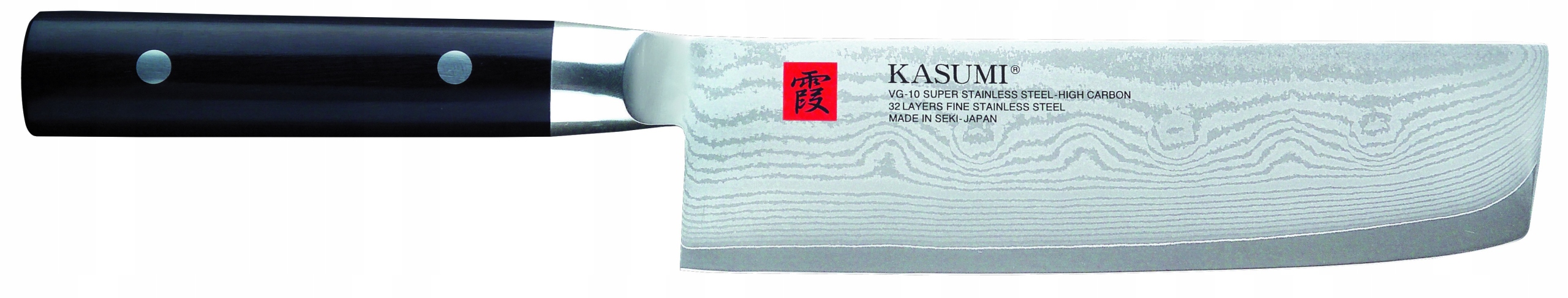 Nôž na zeleninu nakiri Kasumi Damascus VG-10 17 cm 33 vrstiev