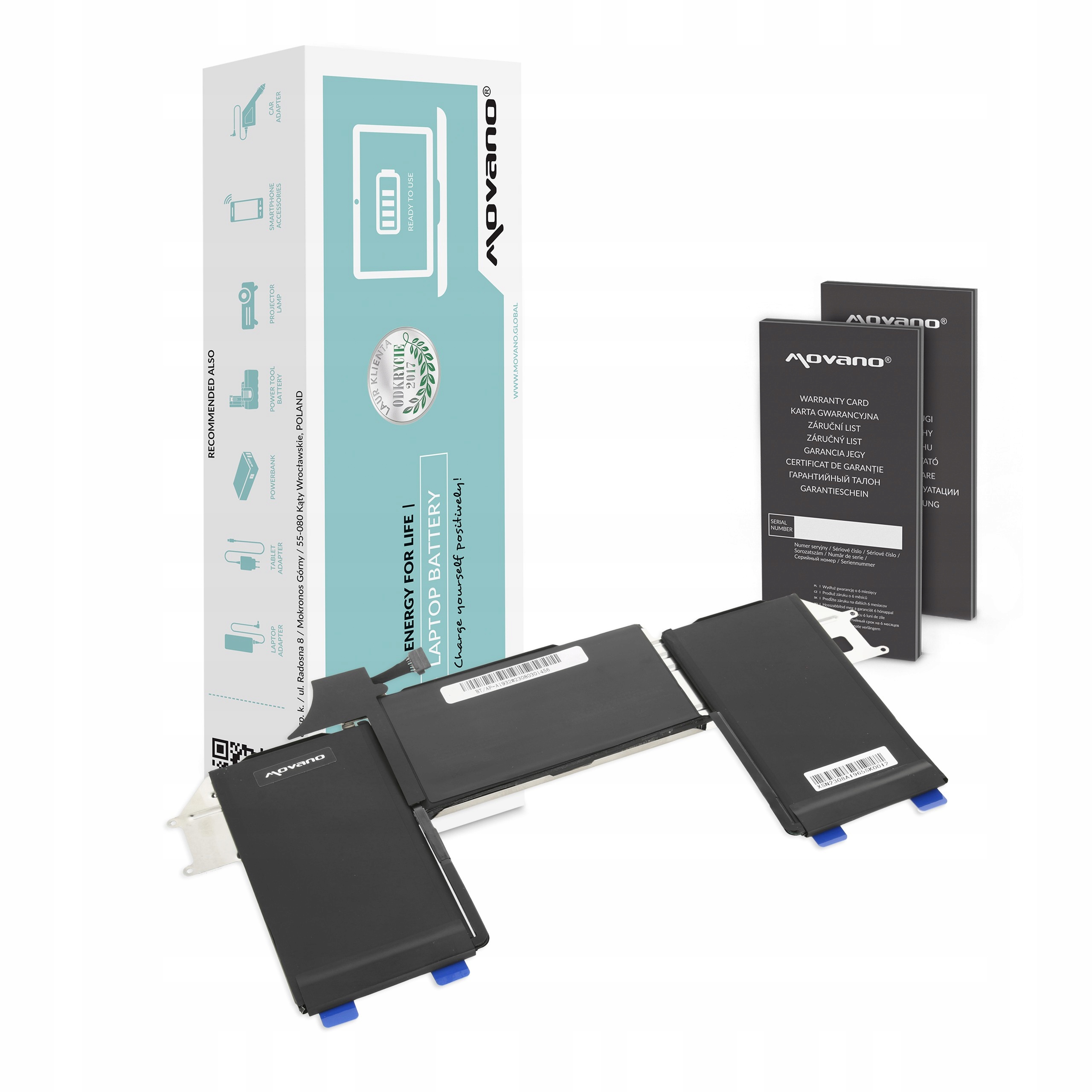 Batéria Movano pre Apple MacBook Air 13 A1932 A2179