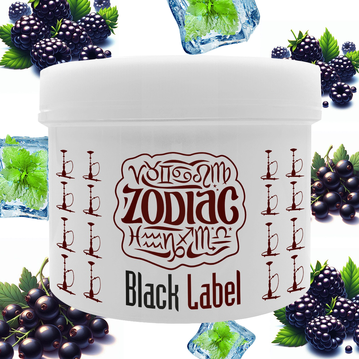 MELASA DO SHISHY FAJKA WODNA ŻEL SHISHA KAMYCZKI KAMIENIE BLACK LABEL 125g