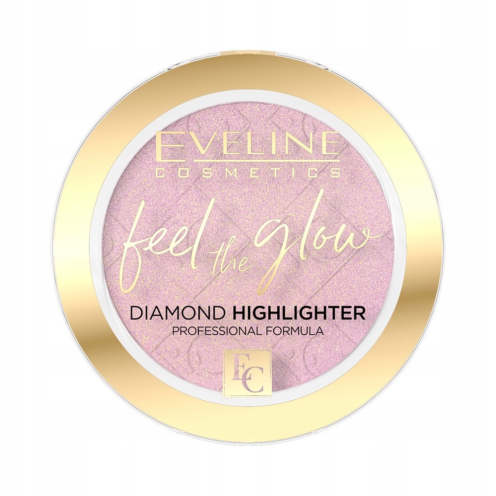Eveline Cosmetics Feel the Glow rozświetlacz No 03 - Rose Gold