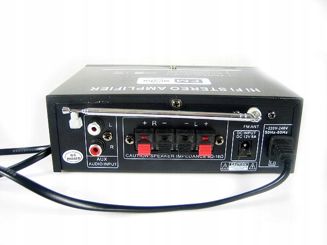 NAGŁOŚNIENIE SUFITOWE RADIO ŁAZIENKOWE DOM SKLEP Moc znamionowa RMS 60 W