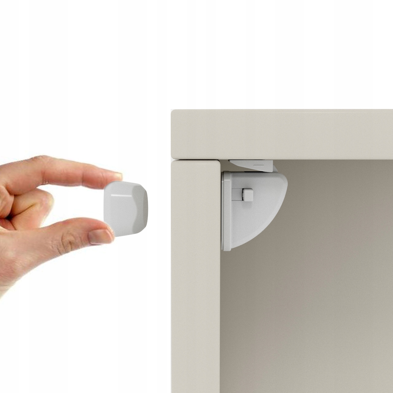 

4+1 Magnetyczna blokada do mebli szafek szuflad