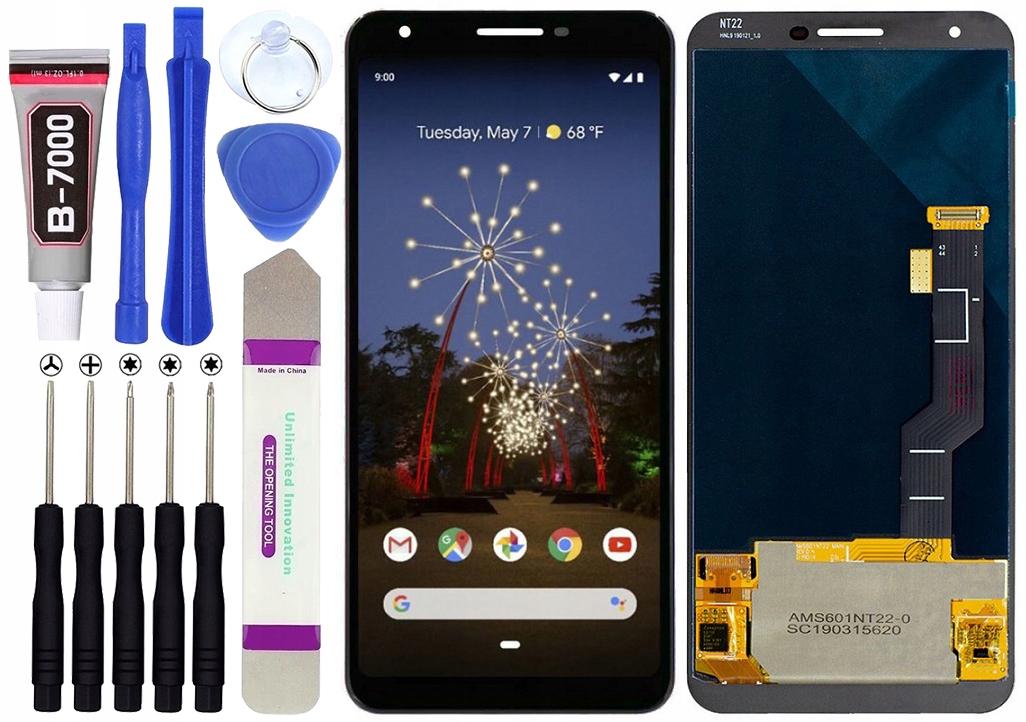 Google Pixel 3a XL Oled LCD displej Obrazovka