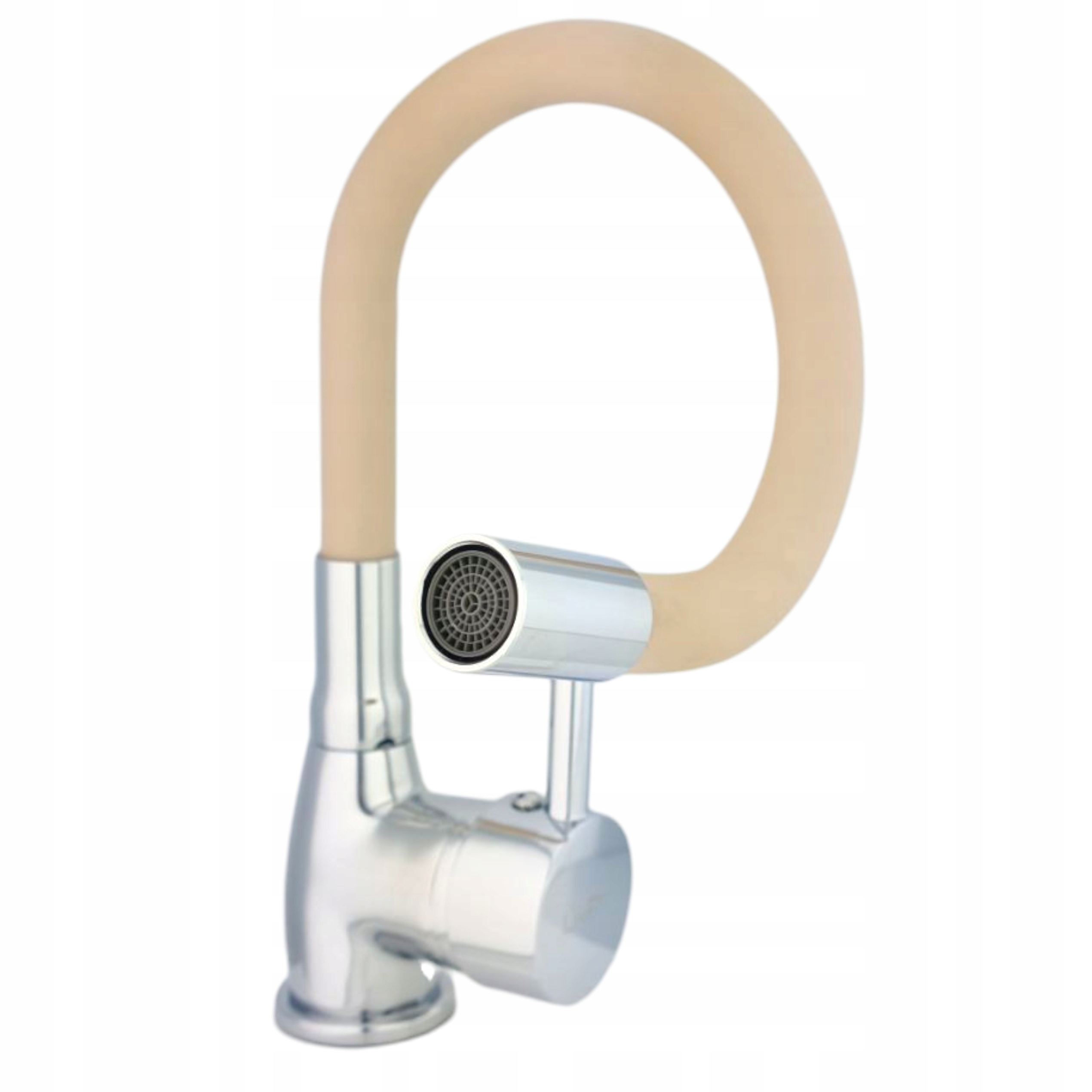 Bateria Kuchenna Stojąca Beżowa Z Elastyczną Wylewką