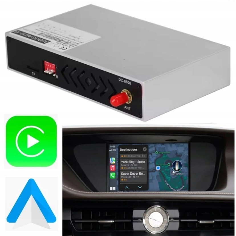 Moduł Carplay Android Auto Box Lexus Es Nx LX Ls Rc Rx Is Gs Ct Joystick