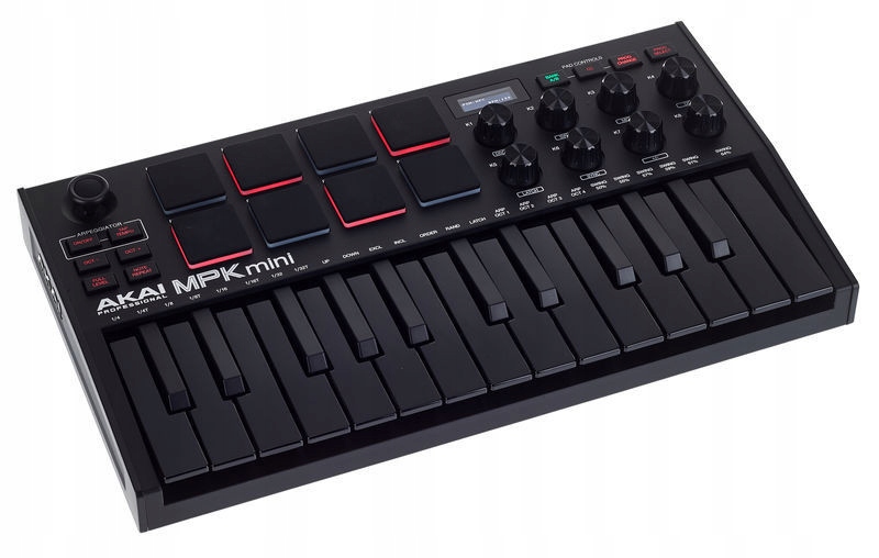 Akai MPK Mini MK3 Black Klawiatura sterująca USB 25 klawiszy Kod producenta MPKMINI3B