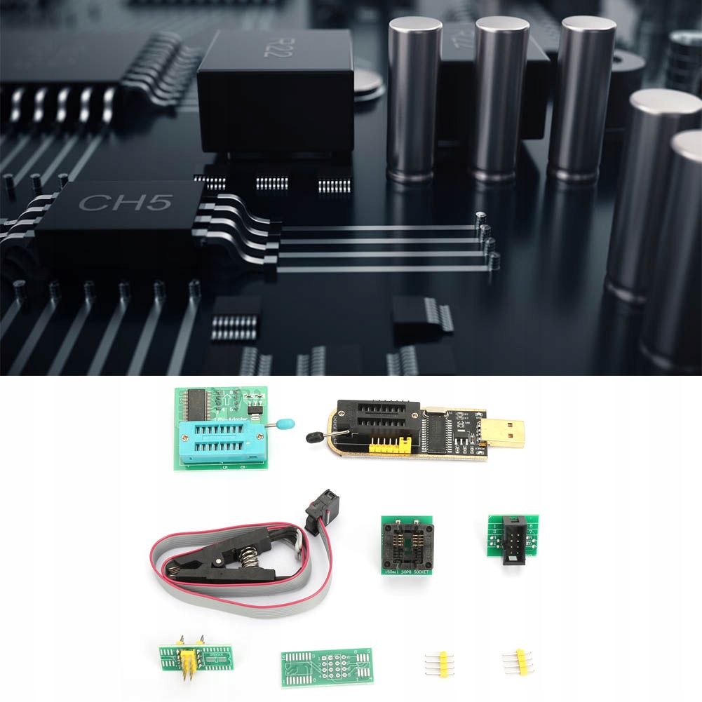 CH341A programator USB SOP8 klip testowy Adapter Kod producenta GS19680