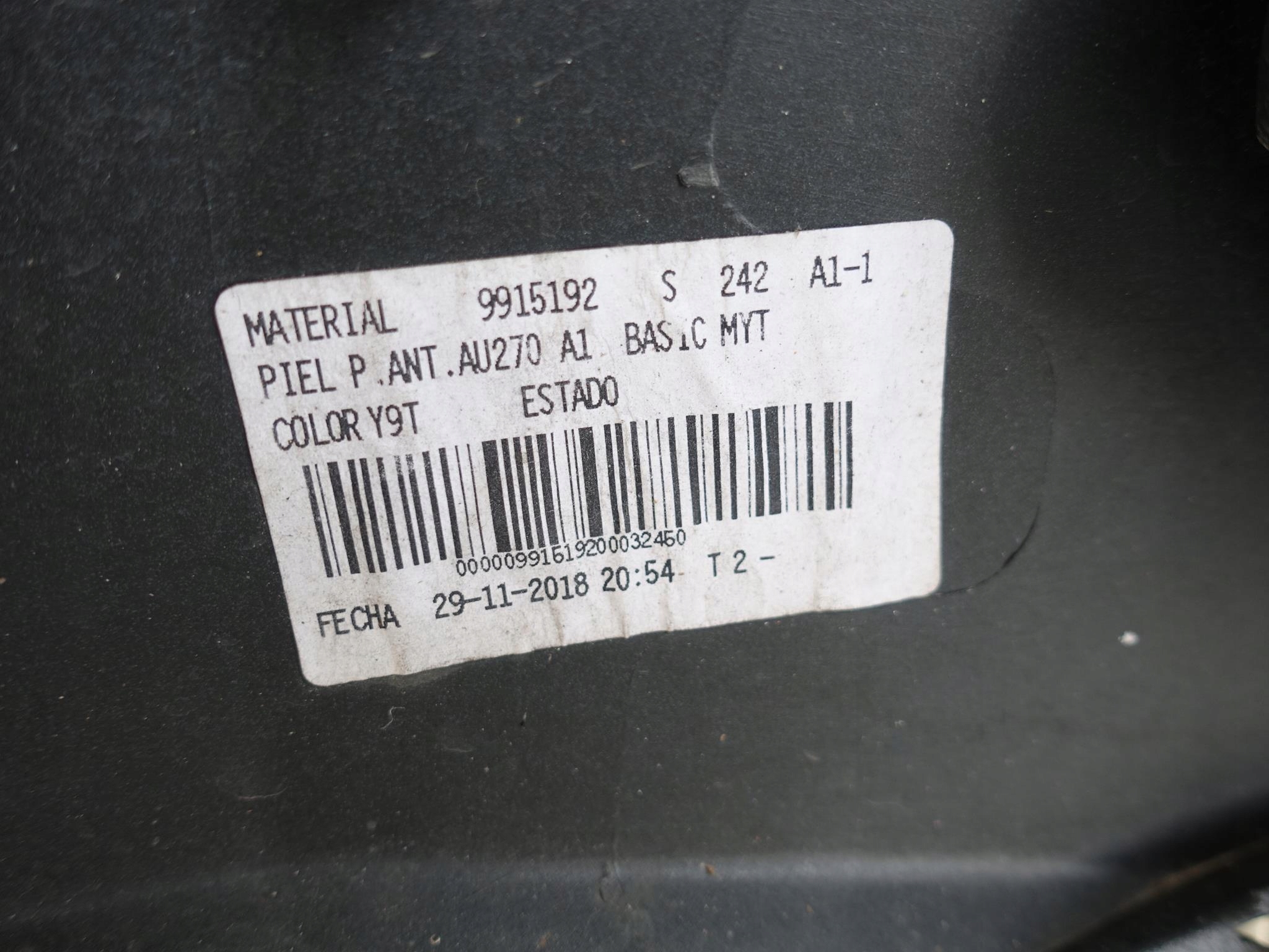 AUDI A1 82A 18- bumper 82A807437A front ZWYKLY BASIS
