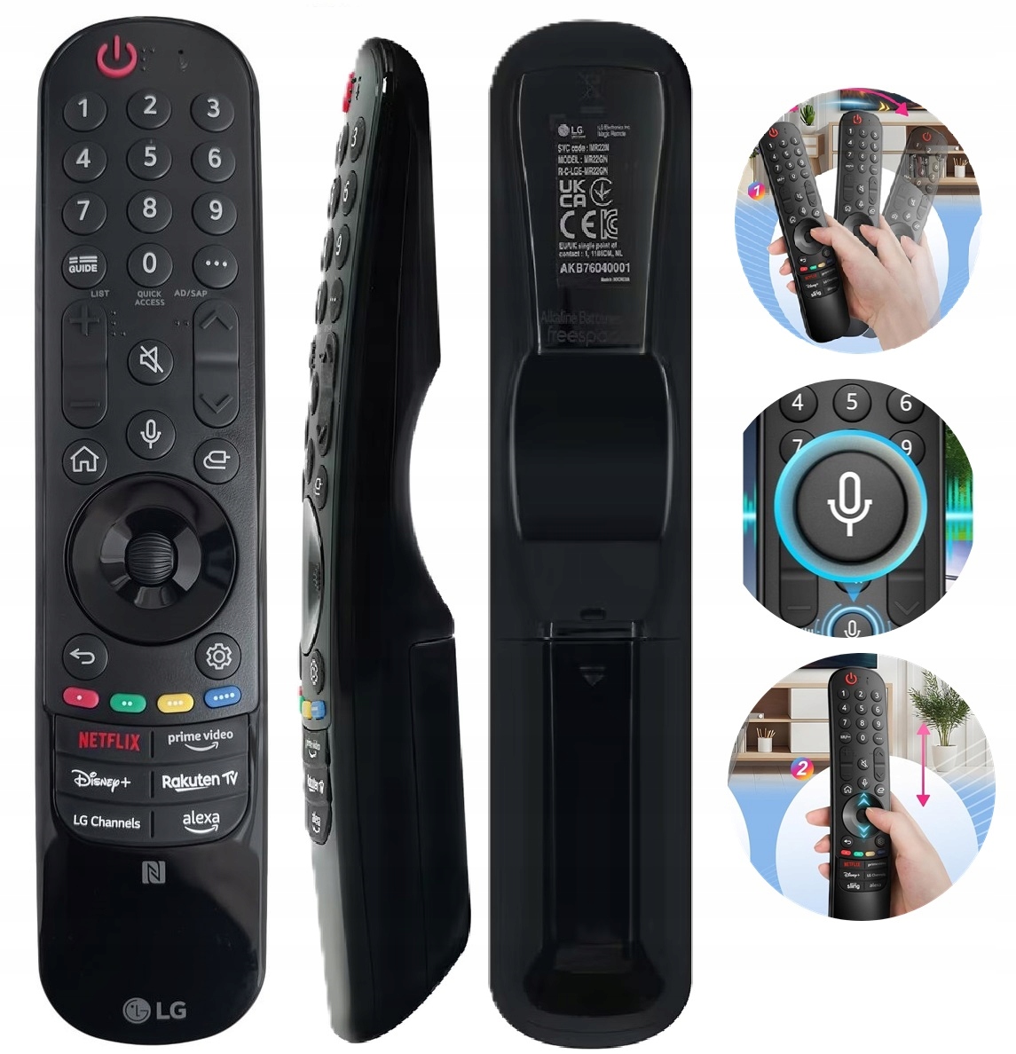 Dálkový Ovladač Pro Televizor Lg 65UK6950PLB 49" Led 4K Dálkové Ovládání Originální