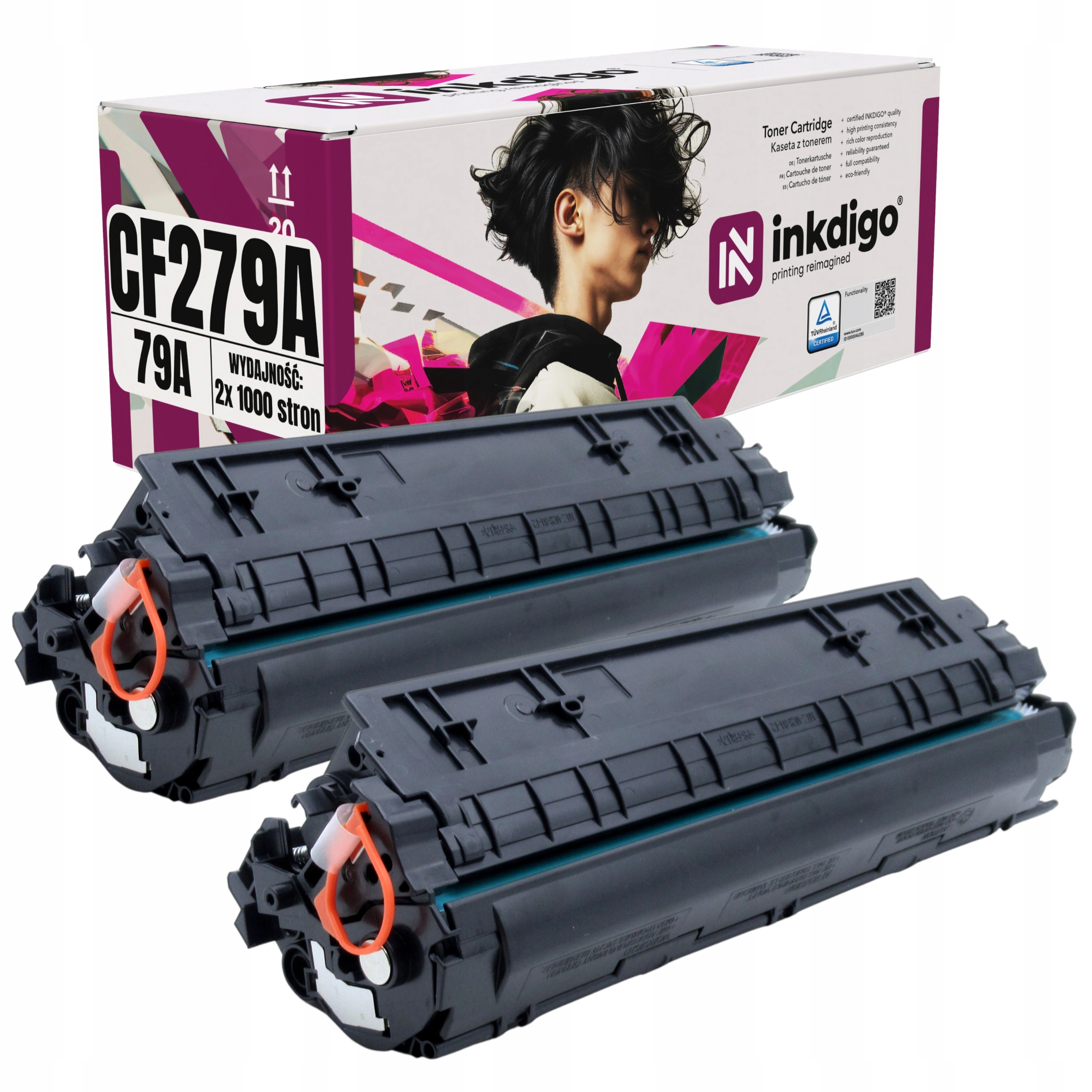 2x Toner zamiennik CF279A do Hp LaserJet Pro M12a