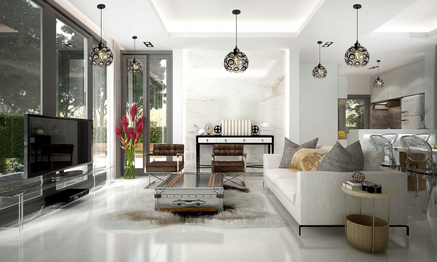 LAMPA WISZĄCA SUFITOWA ŻYRANDOL EDISON LED PLAFON Rodzaj gwintu E27