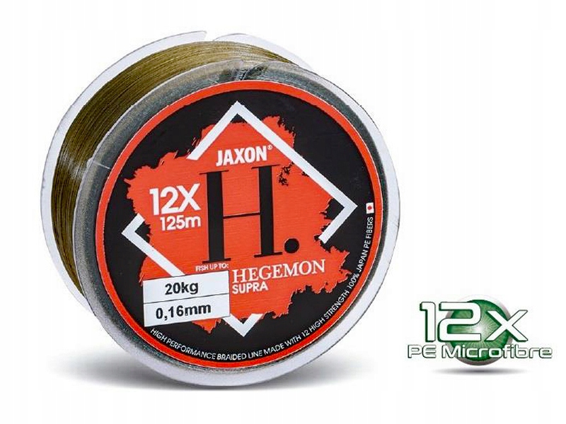 Plecionka Jaxon Hegemon 12X Supra 125M 0,08